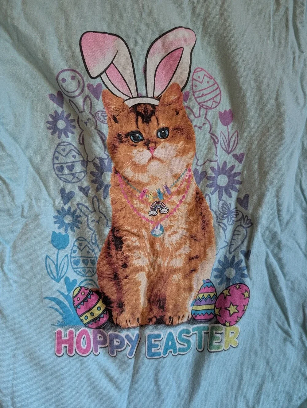 Children's Place Girls Size S Hoppy Easter T Shirt